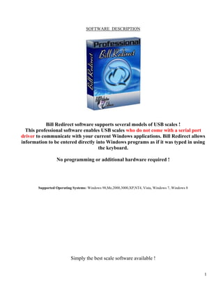 Usb Scale Software USB Balance and Scale Software The perfect solution to automate balance ...