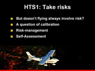 Dr. Bill Rhodes: Warning Signs In Pilots Slide 10