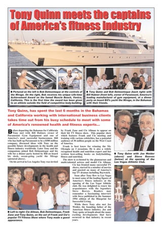 Tony Quinn - Bill's boat