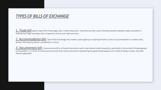 Bills of Exchange and Discounting.fgbgdpptx | PPTX