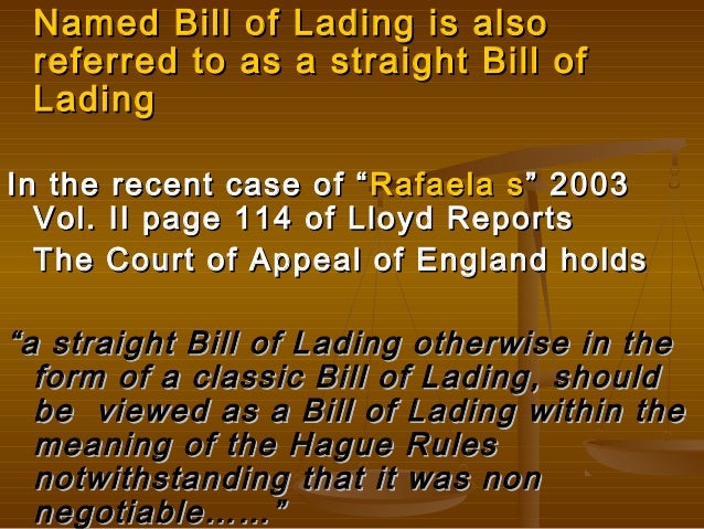 how to make a bill of lading