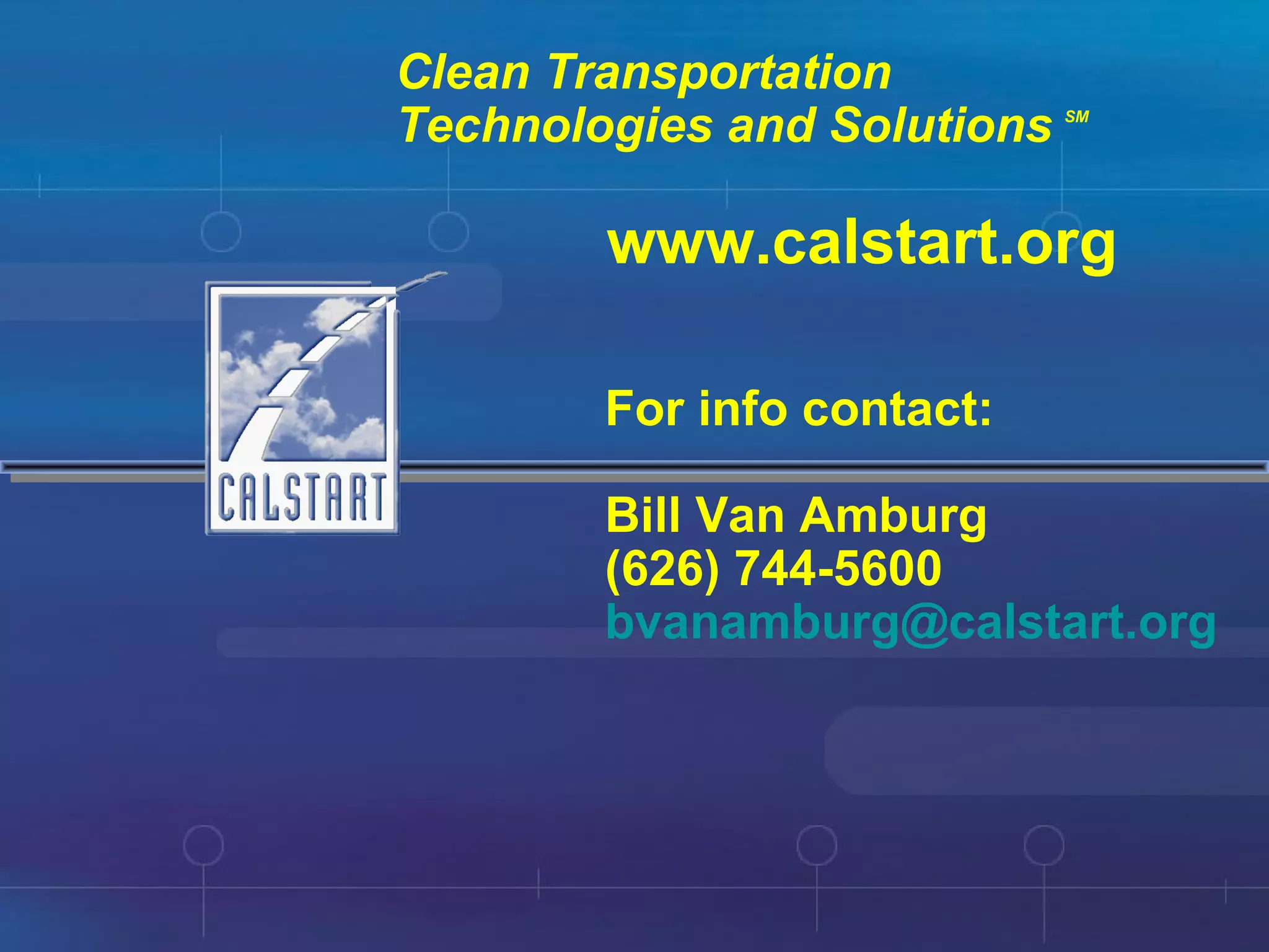 Leadership Summit Presentation - Bill Van Amburg | PPT