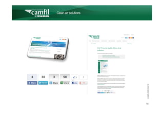 C L E A N   A I R   S O L U T I O N S




                                        14
 