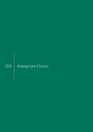 13.0   Impegni per il futuro
 