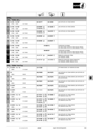 Catálogo Bilstein 2015 Sportech