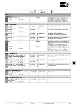 Catálogo Bilstein 2015 Sportech