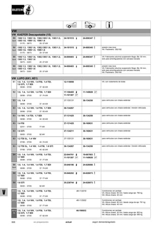 Catálogo Bilstein 2015 Sportech