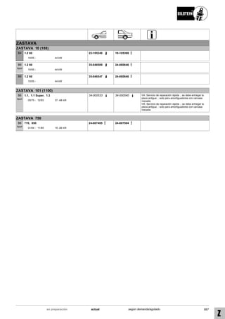 Catálogo Bilstein 2015 Sportech