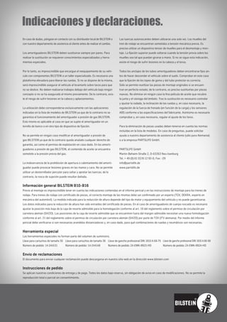 Catálogo Bilstein 2015 Sportech