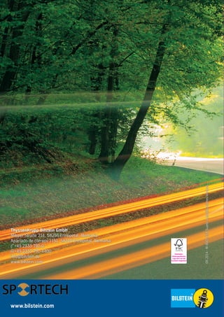 Catálogo Bilstein 2015 Sportech