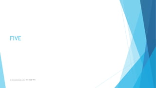 m.banna@outlook.com +974 5508 7979
FIVE
 