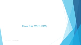 How Far With BIM?
m.banna@outlook.com +974 5508 7979
 