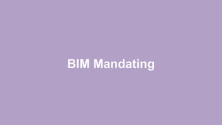 BIM Mandating
 