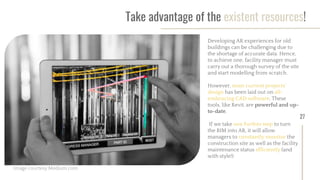 BIM and Augmented Reality in Civil Engineering - UOW Summer Project 19 ...