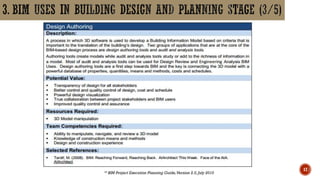 Bim and building life cycle | PPTX