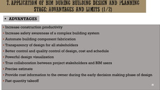 Bim and building life cycle | PPTX