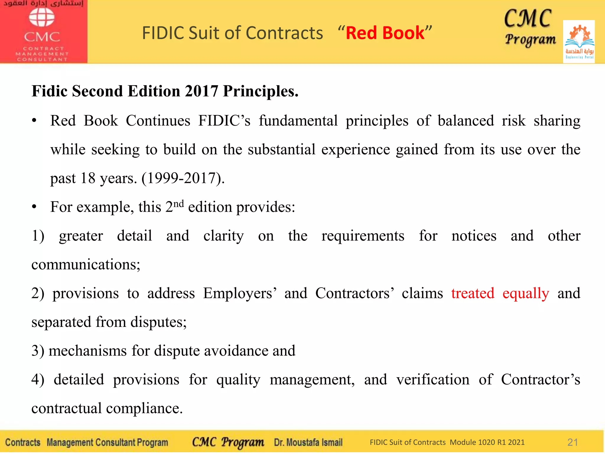Bim arabia red fidic | PDF