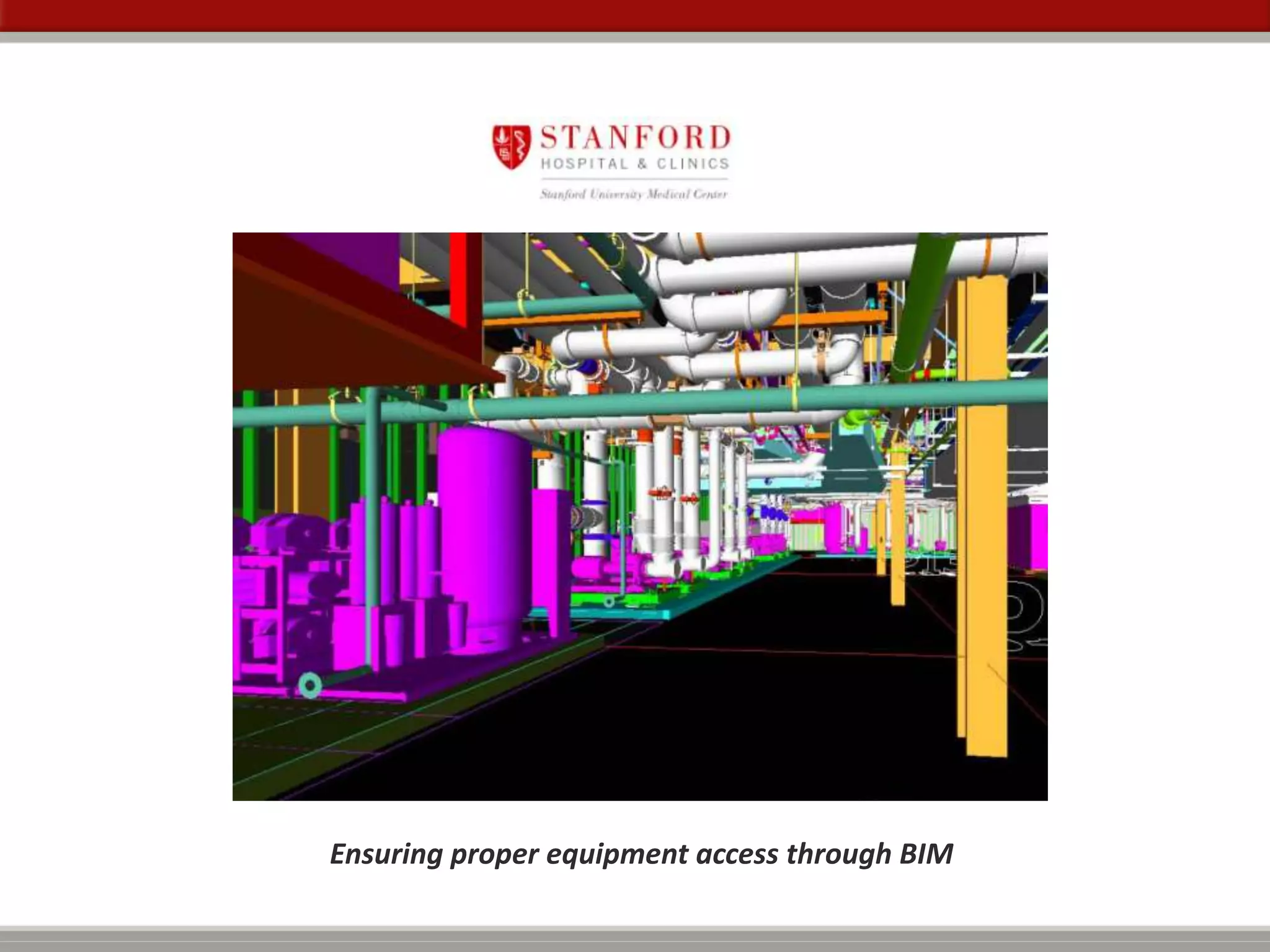 Ensuring proper equipment access through BIM
 