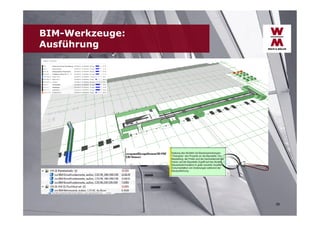 BIM-Werkzeuge:
Ausführung

28

 