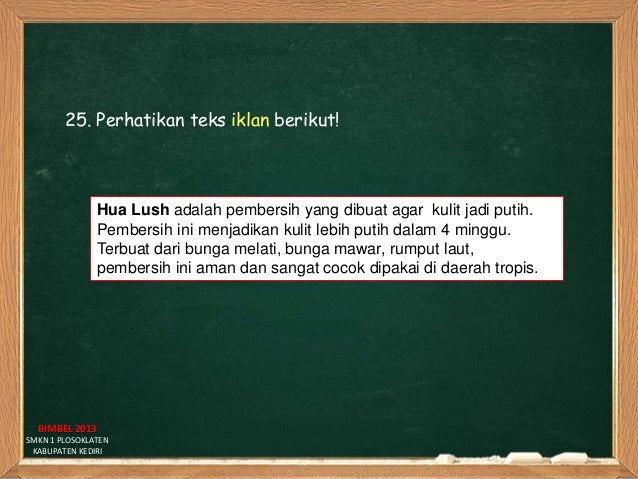 soalsoal bimbingan belajar unas 2013 bahasa indonesia 34 638