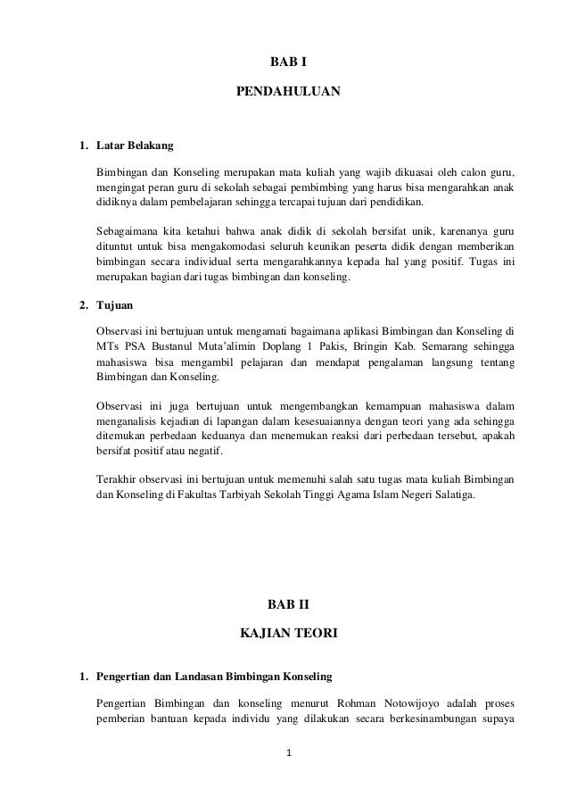 Bimbingan Dan Konseling