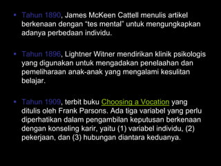 B imbingan karir | PPT