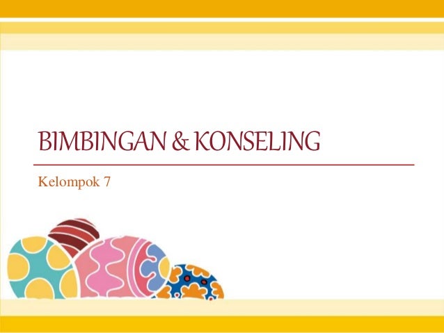 Bimbingan Konseling