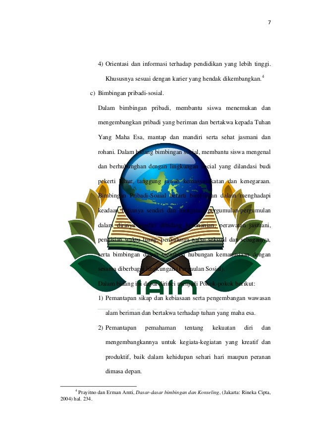 Bimbingan Konseling Tujuan Fungsi Dan Ruang Lingkup