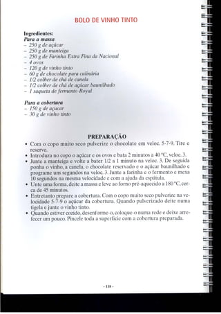 Bimby   massas e docarias