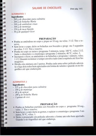 Bimby   massas e docarias