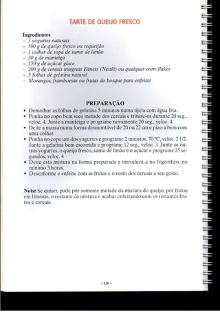 Bimby   massas e docarias