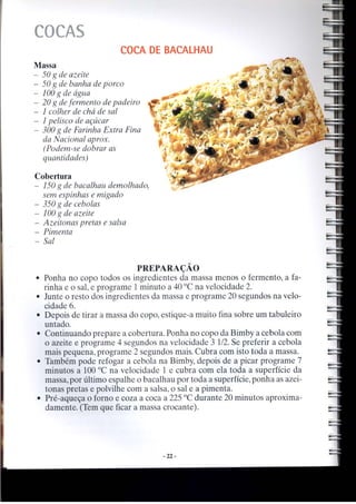 Bimby   massas e docarias