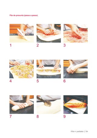 Pão de presunto (passo a passo)




1                            2    3




4                            5    6




7                            8    9


                                      Pão e padaria | 59
 