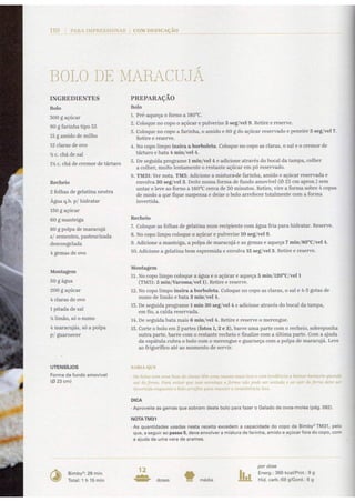 Livro Bimby - Bolos e Sobremesas