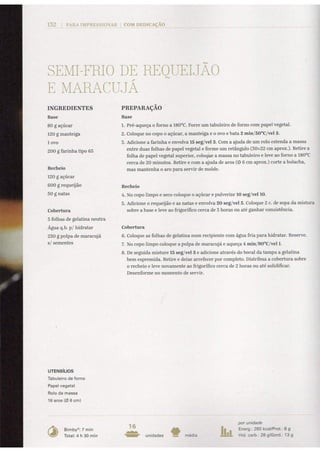 Livro Bimby - Bolos e Sobremesas