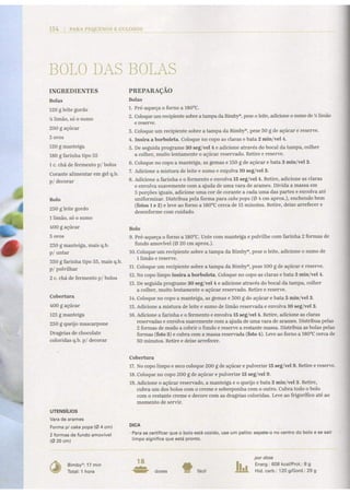 Livro Bimby - Bolos e Sobremesas