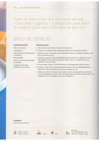 Livro Bimby - Bolos e Sobremesas