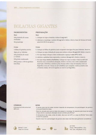 Livro Bimby - Bolos e Sobremesas