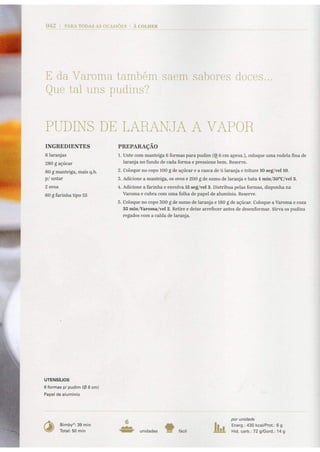 Livro Bimby - Bolos e Sobremesas