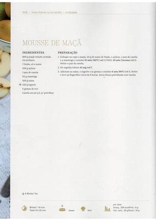 Livro Bimby - Bolos e Sobremesas