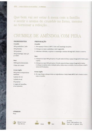 Livro Bimby - Bolos e Sobremesas