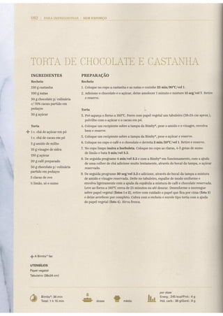 Livro Bimby - Bolos e Sobremesas