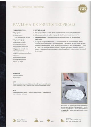 Livro Bimby - Bolos e Sobremesas