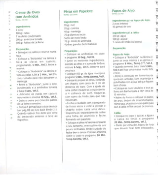 Bimby doces e sobremesas