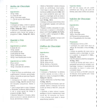 Bimby doces e sobremesas