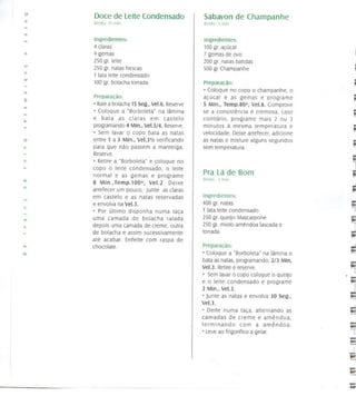 Bimby doces e sobremesas