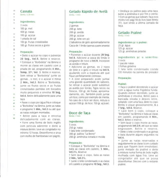 Bimby doces e sobremesas