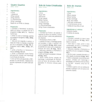 Bimby doces e sobremesas