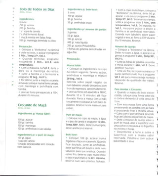 Bimby doces e sobremesas