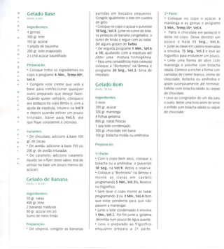 Bimby doces e sobremesas